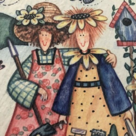 Slate Wall Art Plaque by Debra Jordan Bryan “It  Takes A Long Time … “ 10” x 8” - Picture 5 of 5